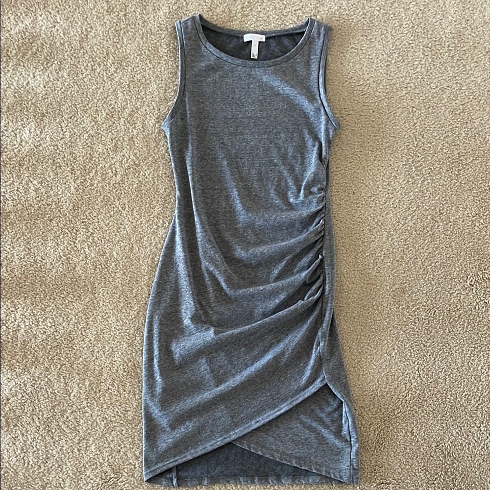 Gray Sleeveless Dress